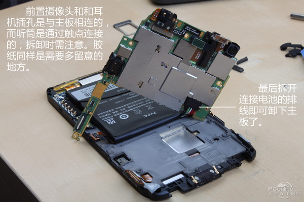 HTC One X怎么拆机